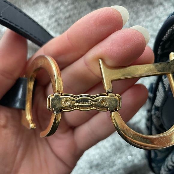 Vintage Dior Saddle Bag - Picture 2 of 3